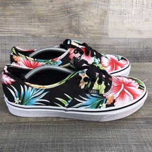 VANS 500714 Classic Lo Skate Sneakers Hawaiian Floral Shoes Men’s 8 Women’s 9.5